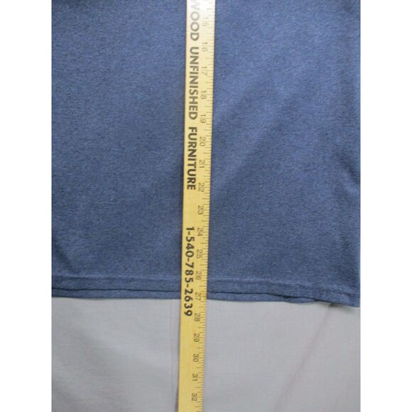 Reebok Blue Crew Neck Short Sleeve T Shirt Mens Size Medium - Picture 6 of 9